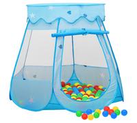 93672 vidaXL Tente de jeu pour enfants Bleu 102x102x82 cm