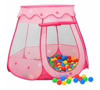 Tente de Jeu pour Enfants Rose 102x102x82 cm Jouets Maison Intérieur vidaXL