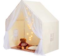 Tente de jeu pour enfants VEVOR, Tente pour enfants de 1 à 5 ans, Tente pour jeunes enfants avec tapis et lampe de tente, Tente pour enfants avec fenêtres pour l'intérieur et l'extérieur, Tente Yourte