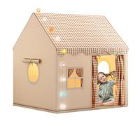 Tente de Jeu pour Le château de Princesse d'intérieur se replie à Plat pour Rangement Encourage Jeu créatif Installation instantanée d'une cachette Rabat de Porte Enroulable pour l'intérieur