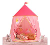 Tente de jeu pour tout-petits, tente de jeu, tente de château, portable, pop-up, certifiée EN71, maison de jeu, pour l'intérieur et l'extérieur, cadeau d'anniversaire, de Noël - Rose