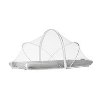 Tente De Lit Bébé en Moustiquaire -100x55cm Respirante & Pliable pour Berceau, Cododo, Hamac | Mailles Fines, Fermeture Éclair, Universelle | Protection Contre Insectes pour Intérieur Et Extérieur