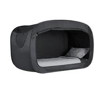 Tente de lit en filet respirant pour adultes, lit superposé escamotable chaud et respirant, tente de lit intérieure, auvent de couchage escamotable extérieur pour cabine d'abri pour le bureau et le ca