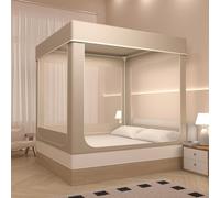 Tente de lit portable - Sommeil léger avec maille occultante et respirante pour une utilisation en intérieur et en extérieur