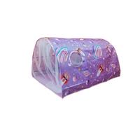 Tente de lit pour enfant - Tente de jeu pop-up - Baldaquin magique - Tente de lit de rêve pour fille - Tente de couchage confortable pour chambre d'enfant, anniversaire, Noël