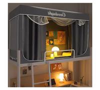 Tente de lit pour protection de l'intimité - Réduit la lumière, facile à installer, idéale pour les lits superposés et les personnes dormant simples