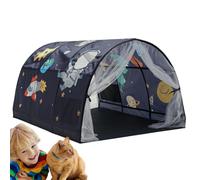 Tente de lit pour - Stars, Moon & Space Canopy | Salle de Jeux pour, Filet de rêve sur Le thème des garçons et des Filles, Filet de mosqués de Chambre pour, Tente de lit