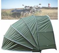 Tente de moto, housse de garage semi-pirale polyvalente pour rangement de moto, abri de vélo imperméable et durable