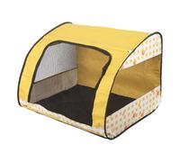 Tente De Parc pour Animaux De Compagnie - Enclos Pliable en Tissu Oxford, Cage De Chenil Portable | Cadre Élastique en Fibre De Verre, Protection Contre Les Morsures De Mouches, Boîte De Naissance