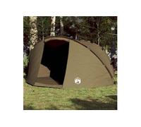 Vidaxl Tente De Pêche 5 Personnes Vert Olive Imperméable