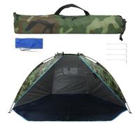 Tente de pêche, livrée avec un sac de rangement Tente de camping pour deux personnes Abri de pêche de bonne résistance, pour la