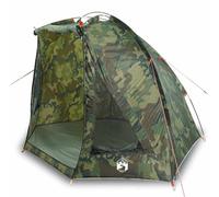 Tente de pêche motif camouflage imperméable, polyester, pliable