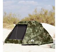 Tente de pêche pour 5 personnes, motif camouflage, imperméable, avec protection UV, facile à installer, 490 x 330 x 185 cm