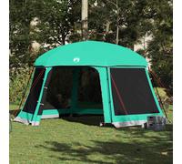 Tente de piscine moustiquaire amovible parois maille bleu azur vidaXL