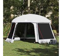 Tente de piscine moustiquaire amovible parois maille bleu azur vidaXL