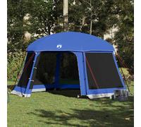 Tente de piscine moustiquaire amovible parois maille bleu azur vidaXL
