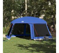Tente de piscine moustiquaire amovible parois maille bleu azur vidaXL