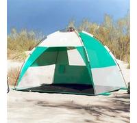 Tente de plage 2 personnes libération rapide imperméable Noir G
