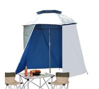 Tente de plage - 240 cm - Parapluie de pêche - Protection complète | Parasol à poisson avec sous-revêtement argenté crème solaire pour le camping, la plage, la pêche