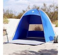 Vidaxl Tente De Plage 3 Personnes Bleu Azuré Imperméable