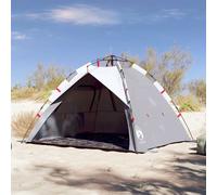 Tente de plage 3 personnes libération rapide imperméable tente vidaXL