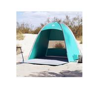 vidaXL Tente de plage 3 personnes imperméable verte – modèle 4009456