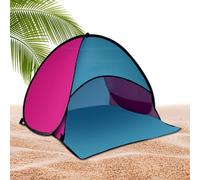 Tente de Plage - abri à à canopée Pop-up, Couvercle Automatique à l'épreuve du Soleil | Mini Soleil Portable avec téléphone Mobile intégré Stand pour Une Relaxation extérieure, des Voyages de ca