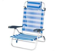 Tente De Plage - Aktive - Modèle Pliable - Capacité 2 Personnes - Dimensions 360x120x150 Cm - Couleur Bleue Multicolore