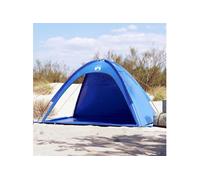 vidaXL Tente de plage 94526 Bleu azuré imperméable