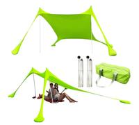 Tente de Plage - Cauve de Plage | Shelter DE SORME DE Tente DE Place | Tente de Refuge Sun Shade pour extérieur | Cauve de terrasse résistante aux UV étanche UV, Shores Vacation Sun Shades for Garden