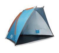 Tente de plage - NILS - NC8030 - 260x120x120 cm - Bleue - Protection UV - Imperméable - Montage facile - Piquets inclus