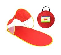 Tente de plage - Polyester Steel RingCompact Lightweight Beach Tent Small | Protection UV SHELTER BEACCH POUR LE SOLEIL ET LE VENT | Refuge de Sun Beaach idéal pour les voyages en plein air, pique-niq