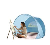 Tente de plage Portable Léger Facilité D'Installation Protection | Auvent de Plage Ombragé Idéal pour les Familles et Adultes en Plein Air, Pique-niques, Piscine, Jardins, Voyages en Été,