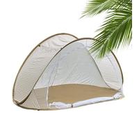 Tente De Plage pour - Abri Solaire Pliable À Ouverture Rapide pour 2-3 Personnes | Conception De Moustiquaire De Protection UV | Auvent Extérieur Portable sans Installation, pour Pique-Nique,