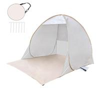 Tente De Plage, Pratique Tente Anti UV BéBé, abris de Plage De Plage Pop Up,Sac De Rangement avec Fermeture éClair, Convient pour La Protection Solaire Pendant Les Vacances à Labord De La Mer (A1)