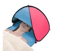 Tente de plage, protection solaire, pour ordinateur portable, pour travailler en plein air, abri personnel avec appui-tête et auvent pour les activités de plein air telles que la pêche, le camping, le