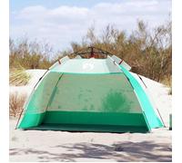 vidaXL Tente de plage 4005294 – 2 personnes – Imperméable – Système à libération rapide – Noir G
