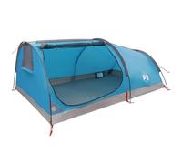 Tente de randonnée imperméable 1 personne vert militaire avec port E