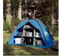 vidaXL Tente de rangement 9 compartiments, bleu imperméable