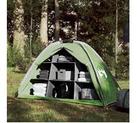 Tente de rangement avec 9 compartiments vert imperméable