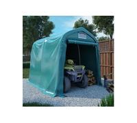 Tente de rangement de garage - - 1,6x2,4 m - Imperméable - Acier galvanisé - Vert
