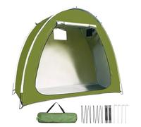 Tente de Rangement pour Vélo - Bâche Extérieure pour Moto - Tente de Stockage Vélo Pliable Résistante aux Intempéries pour Terrasse, Pelouse, Jardin, Extérieur, Camping