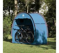 vidaXL Tente de rangement pour vélos – Avec toit, étanche, polyester renforcé – Vert 210x90x174 cm