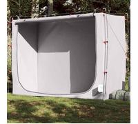 Tente de rangement - vidaXL - Imperméable - 2 places - Gris - Facile à monter