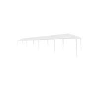 Tente de réception 3x12 m PE Blanc