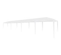 Vidaxl Tente De Réception 3 X 12 M Pe Blanc Blanc