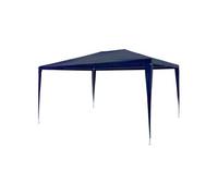 Vidaxl Tente De Réception 3 X 4 M Pe Bleu Blanc