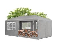 Tente de réception 3x6 m Gris foncé