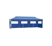 Tente de réception - - 3x9 m - Pliable - 5 parois - Résistante aux UV et à l'eau