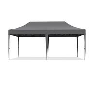 Tente de réception avec parois latérales - 300x600 cm - Pliable - Blanc - Easy-Up Pavillon - Etanche & résistant aux intempéries - Réglable en hauteur